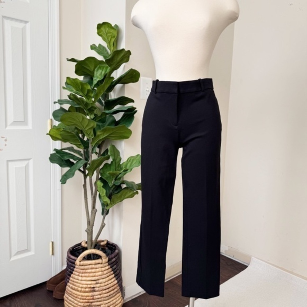 Black Straight Leg Pants